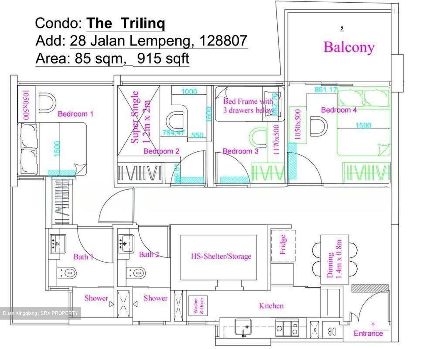 The Trilinq (D5), Condominium #622446141